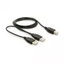 Cabo DELOCK USB 2.0 B -> USB-A Power + Power/Data