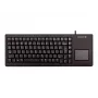 Teclado CHERRY XS Touchpad universal USB QWERTY US inglês preto