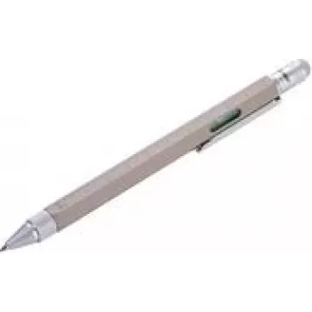 Caneta multifunções TROIKA PIP20/BE cinzento — Caneta multifunções TROIKA PIP20/BE, cinzento