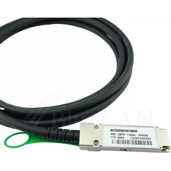 CBO InfiniBand cabo QSFP QSFP-Cable-5M-BL — 5 m, preto