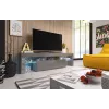 Suporte de TV para cama TORO 158 cinzento/cinzento brilhante