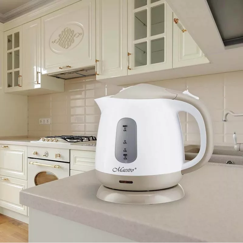 Chaleira elétrica Maestro 1L 1100W bege