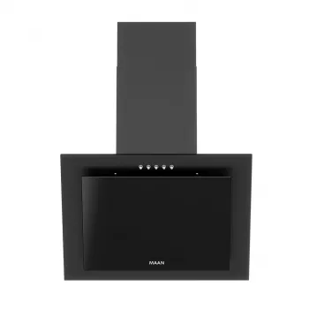 Exaustor MAAN Vertical PG 50, preto mate