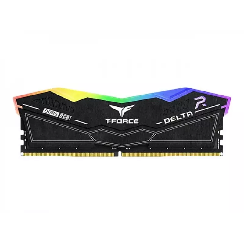 DIMM 32 GB DDR5-6400 (2x 16 GB) Dual-Kit, memória preta, FF3D532G6400HC40BDC01, Delta RGB, INTEL XMP