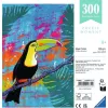 Puzzle Moment Ravensburger — Magic Toucan, 300 peças, Adultos/Avançados