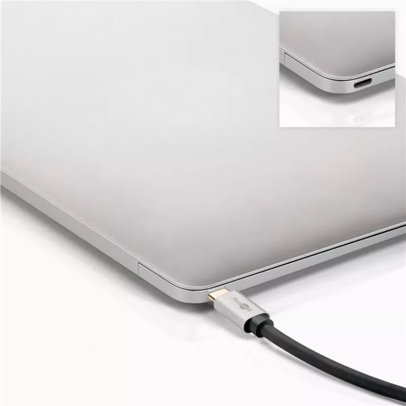 Goobay | cabo adaptador USB-C para DisplayPort | 60176 | Type-C | DisplayPort | USB-C para DisplayPort | 2 m