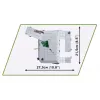Conjunto de construção Cobi Deutscher Bunker Regelbau 667/642 Modelo COBI-3136 – conjunto de peças detalhado