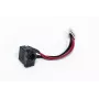 Conector fêmea de alimentação com cabo, SAMSUNG NP-N310, portátil N310 10