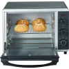 Torradeira-forno Severin TO 2056 30 L preta, aço inoxidável com grelhador