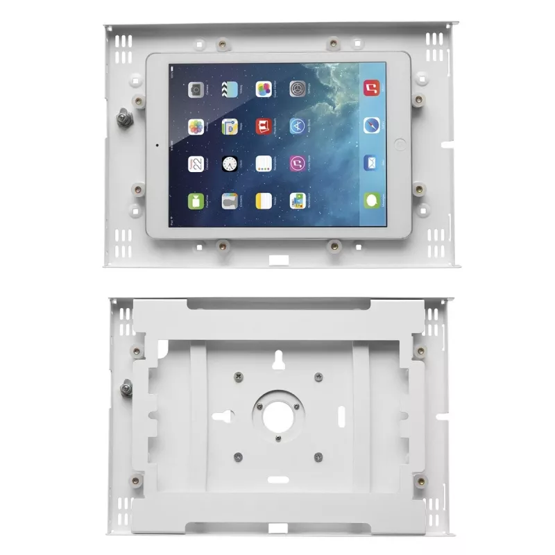 Suporte de mesa MACLEAN MC-909W ajustável em altura branco para tablets e dispositivos