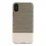 Capa para smartphone man and wood para iPhone X/XS — preto, parte traseira rígida protetora