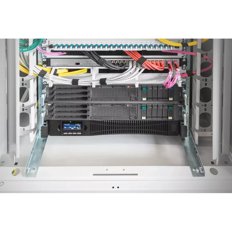 Sistema UPS Digitus OnLine 1000 VA / 1000 W