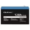 Bateria Qoltec LiFePO4 Fosfato de ferro-lítio 12,8 V 12 Ah 153,6 Wh com BMS