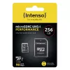 Memória flash Intenso 256 GB UHS-I microSD Performance Classe 10