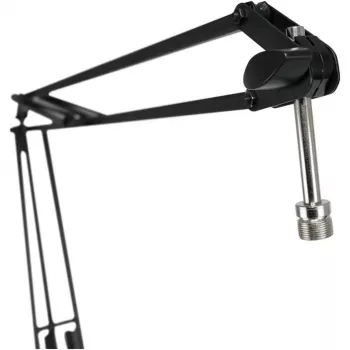 Suporte de braço para secretária Mackie DB-100 preto para misturadoras compactas e equipamento de estúdio