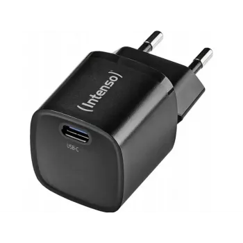 Carregador de interior Intenso W30C² GaN carregamento rápido universal 20V 1xUSB-C preto
