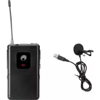 Microfone lavalier Omnitronic UHF-E Series 823,6 MHz microfone lavalier