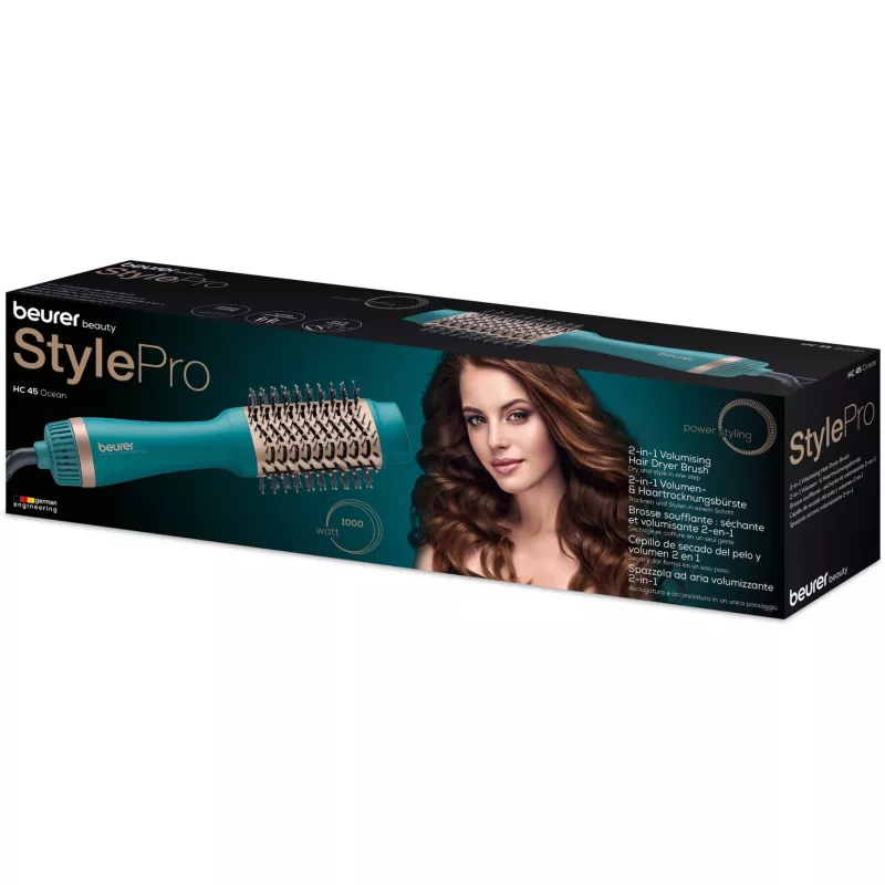 Modelador de cabelo Beurer 59420, 1000W, 3 níveis de calor