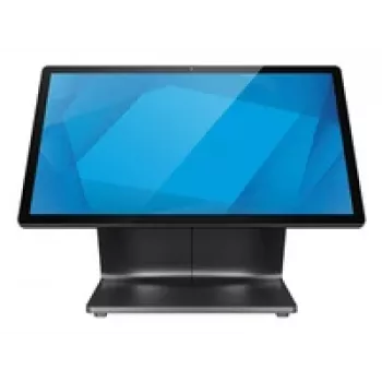 EloPOS Z30, com CFD, 39,6 cm (15,6 polegadas), Projected Capacitive, 10 TP, Full HD, USB, USB-C, poweredUSB, BT, Ethernet, WLAN, QCS6490, Android, GMS, sistema POS cinzento, diagonal do ecrã: 3
