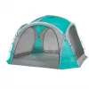 Event Dome Shelter XL, 4,5 x 4,5m, pavilhão azul-claro/cinzento