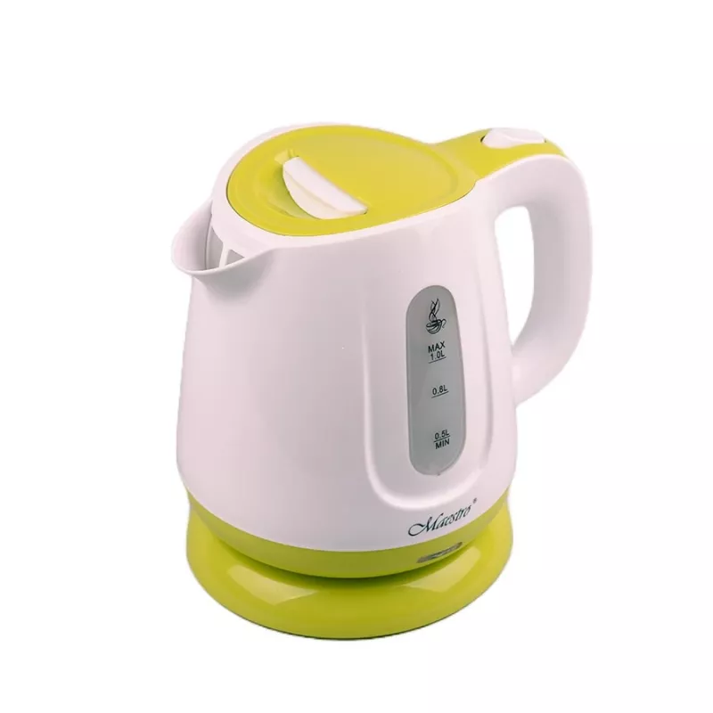 Chaleira elétrica Feel-Maestro MR013, verde, 1 L, 1100 W, verde, branco