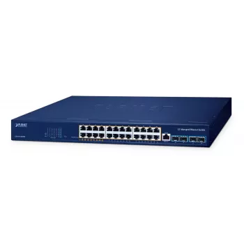 Switch gerido PLANET GS-6311-24HP4X L3 Gigabit Ethernet 24 portas PoE