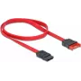 DeLOCK 83954 Cabo de extensão SATA 6 Gb/s, 50 cm, vermelho