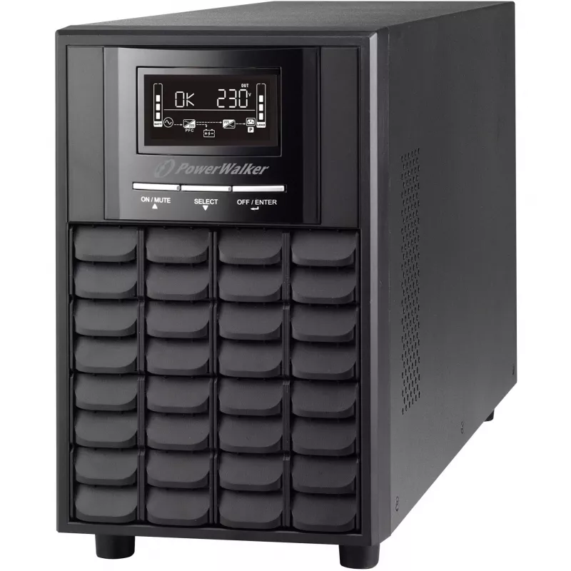 PowerWalker VI 1100 CW UPS line-interactive 1100 VA (1,1 kVA), 770 W, 7 Ah, RS-232, USB, preto