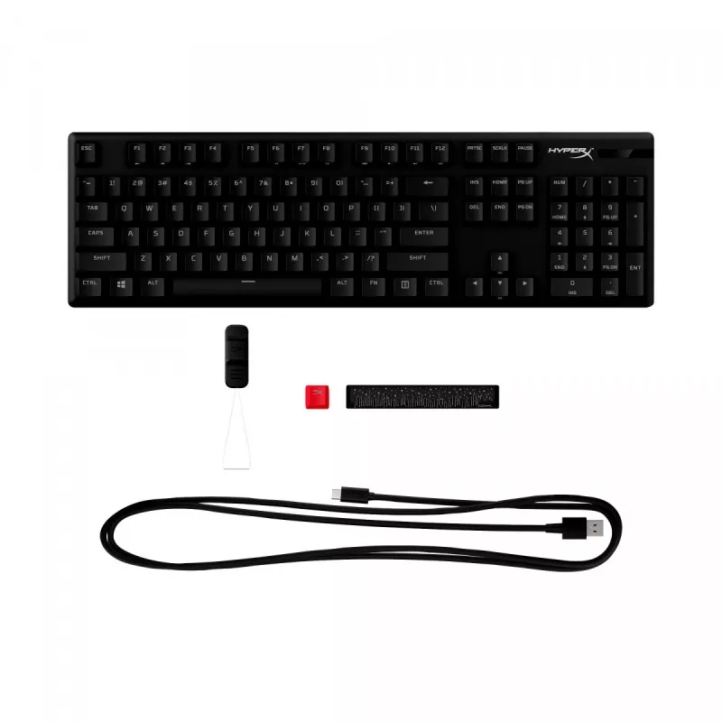 Teclado gaming mecânico HyperX Alloy Origins PBT HX Red