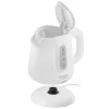 Chaleira elétrica Adler AD 1373 – capacidade de 1 L, 850 W, branca, base de 360°, polipropileno