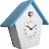 NeXtime Relógio 3108bl Birdy, 24,5x25,5x9,8 cm, parede, azul/branco