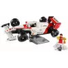 Conjunto LEGO McLaren MP4/4 Ayrton Senna 10330 — modelo LEGO ICONS à escala