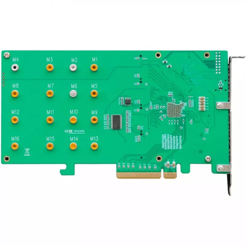 Adaptador host-bus HighPoint Rocket 1204 PCI-Ex8v3 - 4x M.2 NVMe - NVMe - PCI-Express