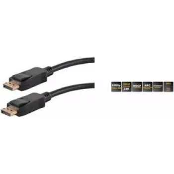 Cabo DisplayPort ShiverPeaks BASIC-S 2 m