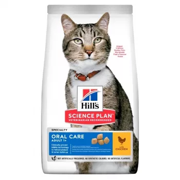 HILL'S SP Adult Oral Care Chicken - alimento seco para gatos - 1,5 kg