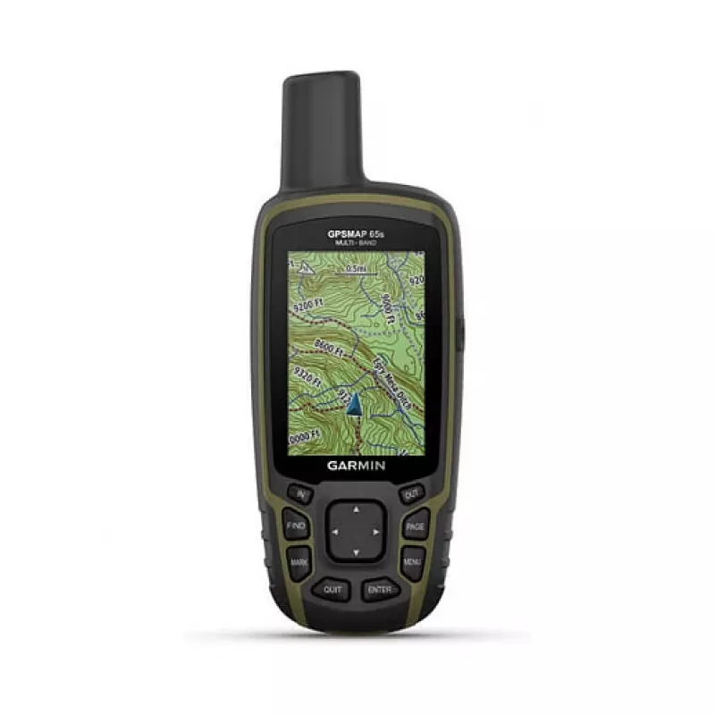 Dispositivo GPS Garmin GPSMAP 65s pessoal preto