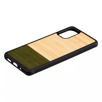 Capa para telemóvel Man and Wood para Samsung Galaxy S20+ – bambu, forest preto