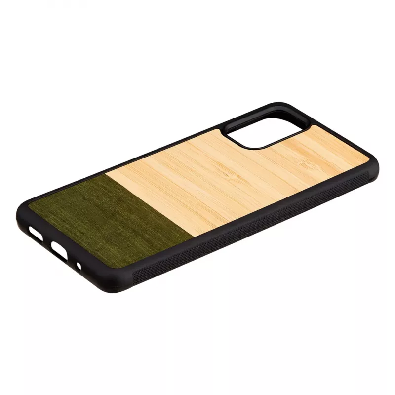 Capa para telemóvel Man and Wood para Samsung Galaxy S20+ – bambu, forest preto