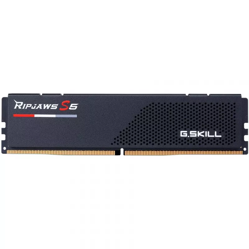 DIMM 32 GB DDR5-6000 (2x 16 GB) Dual-Kit, memória RAM preta, F5-6000J3036F16GX2-RS5K, Ripjaws S5, INTEL XMP