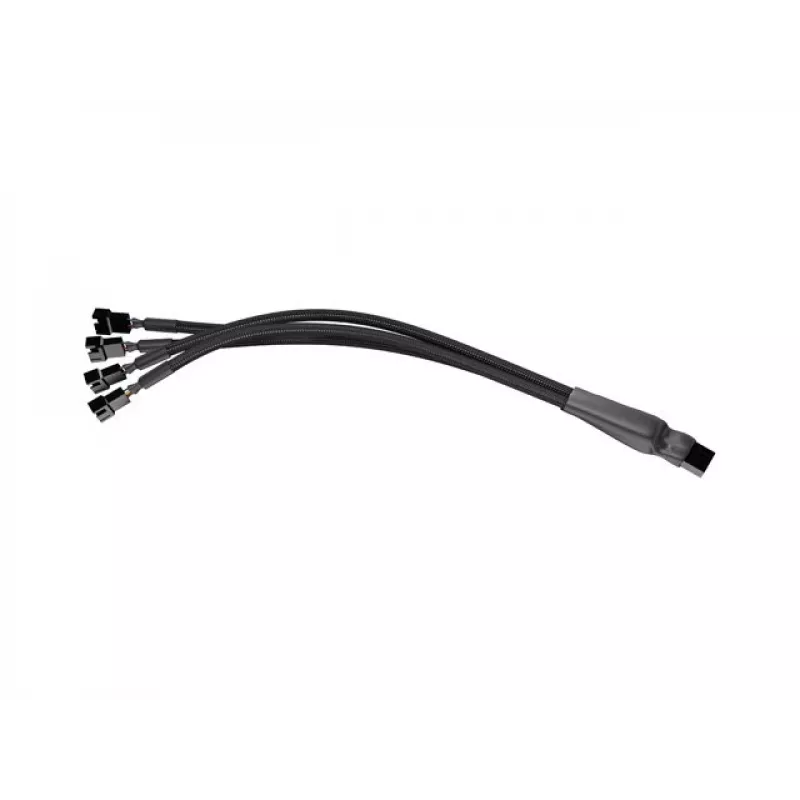Caixa rack Lanberg SC01-5202-12B 2U preta 3 ventoinhas HDD+SSD