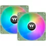 Ventoinha Thermaltake CT140 ARGB Sync 14 cm verde 1500 rpm 2 unid.