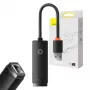 Adaptador de rede USB para RJ45 Baseus Lite Series, 100Mbit/s (preto)