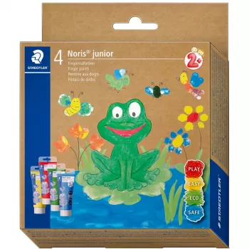 Tinta de dedos Staedtler Noris Club 8801 multicolor 4 unid.