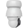 Câmara de vigilância IP UBIQUITI UVC-AI-PTZ-W — AI PTZ industrial esférica 3864×2160, zoom ótico 22×, rotação 360°, com fios, parede/poste/secretária, branco