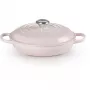 Le Creuset Signature 26 cm Gourmet Professional assadeira rosa