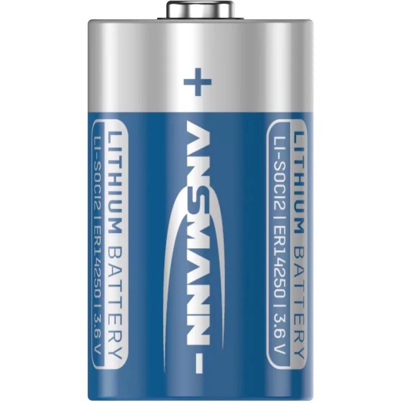 Pilha ANSMANN ER14250 Lithium-Thionylchlorid 3,6V 1/2AA