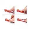 Bloqueador de portas DeLOCK 20929 RJ45 10 unid. vermelho