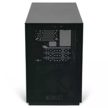 Caixa PC Mini ITX/ATX ssupd Meshroom D (CS-MRD-BK-1) — caixa compacta preta com painéis mesh