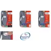 Etiquetas de nome AVERY J4881-20, 65 x 65 mm etiquetas adesivas quadradas removíveis, 20 folhas