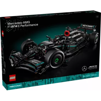 Conjunto de construção LEGO Technic Mercedes‑AMG F1 W14 E Performance — 1.432 peças, idade recomendada 18+